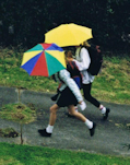 Girls with Umbrellas